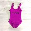 Lovely Pink Young School Girls Bikini Swim Suits One-piece Swimwear Swimsuit for Mommy and Baby